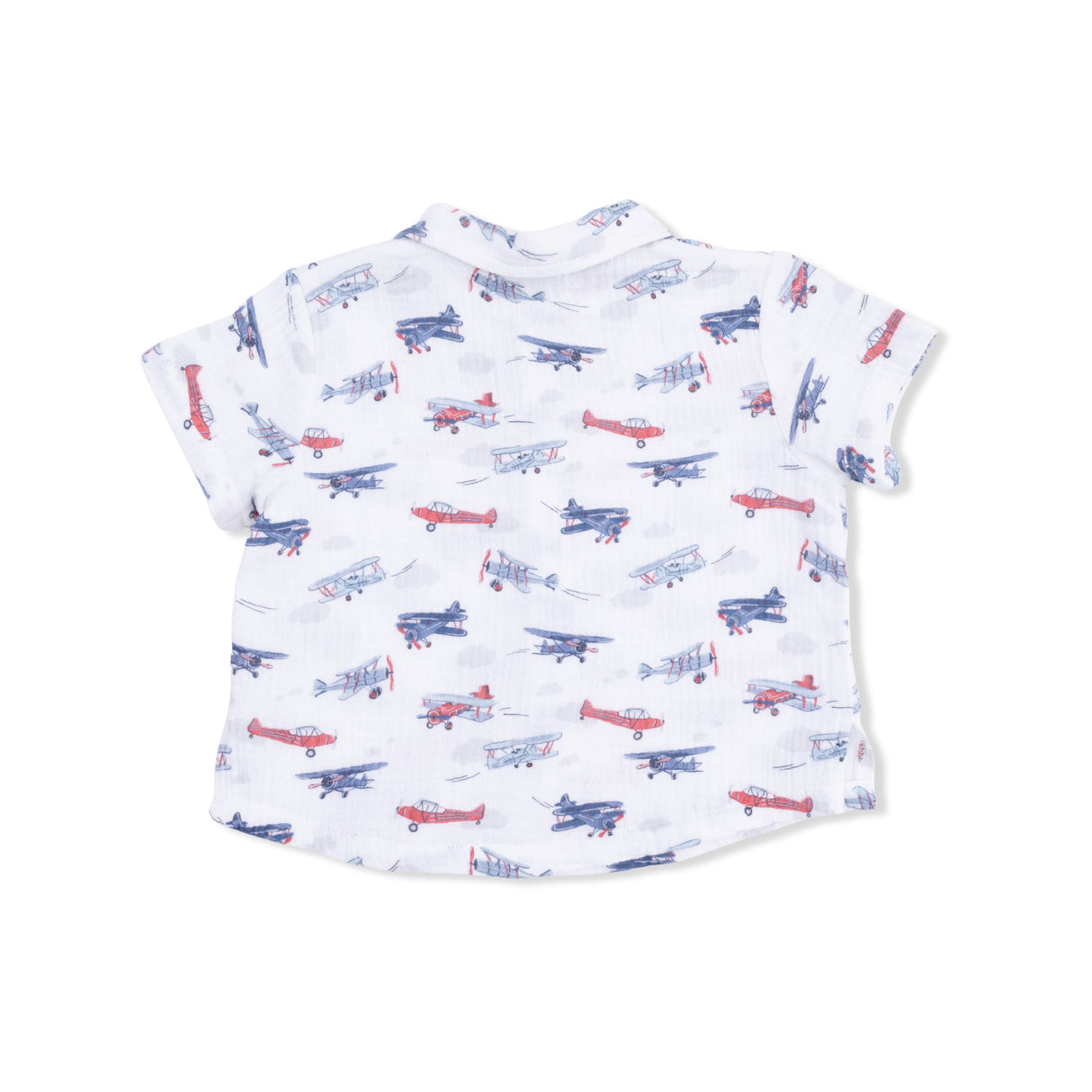 Vintage Planes - Polo Button Up with Everyday Short