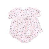 Joli Rosette - Smocked Ruffle Bubble with Skirt