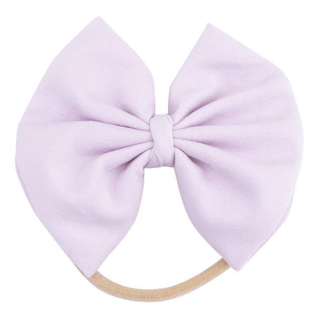 Big Bow on Soft Headband - Orchid Hush - HoneyBug 