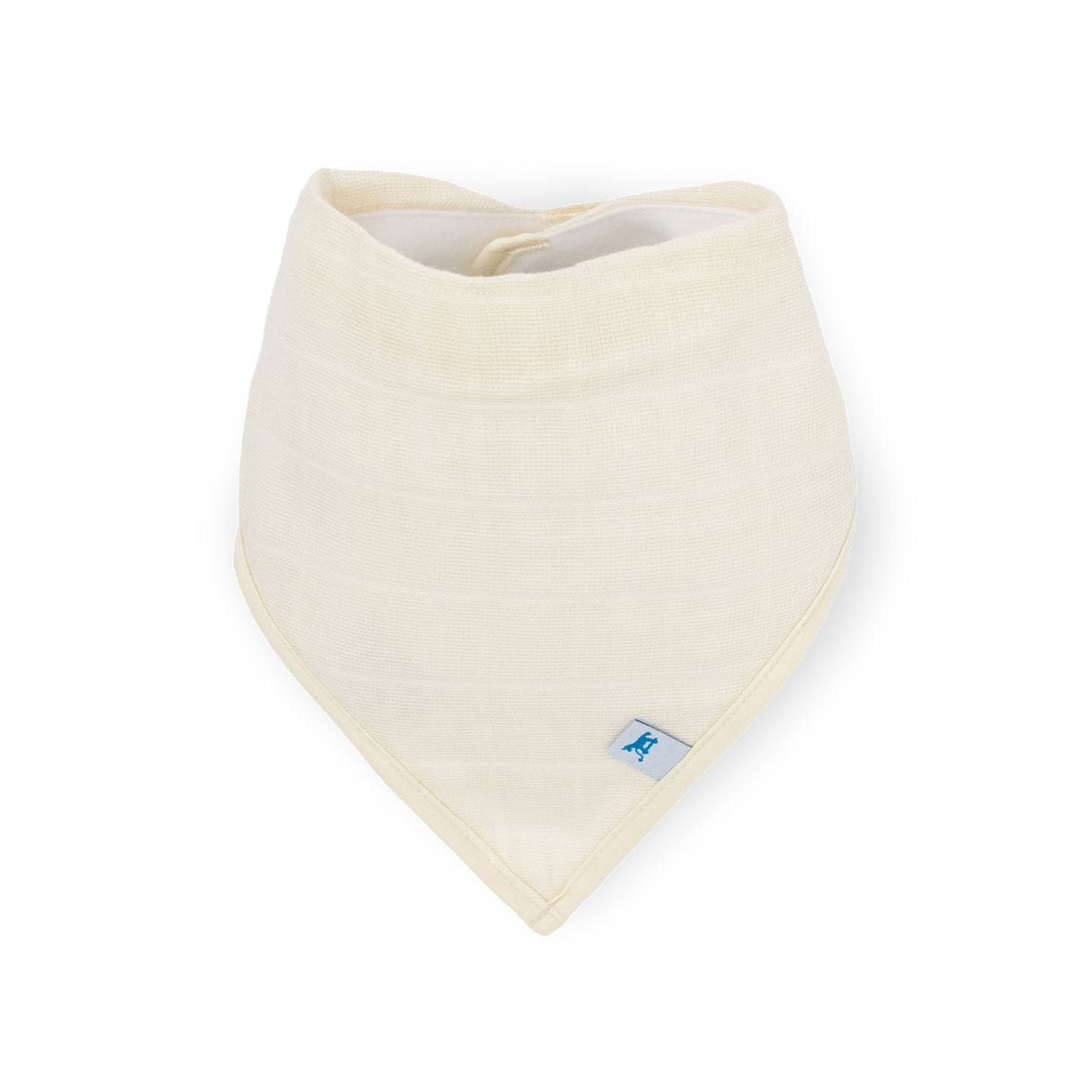 Cotton Muslin + Fleece Bandana Bib 4 Pack - Pressed Petals - HoneyBug 