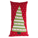Striped Tree Lumbar Pillow