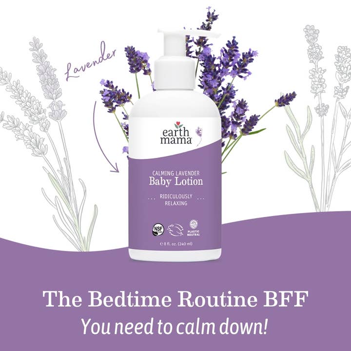 Calming Lavender Baby Lotion - HoneyBug 