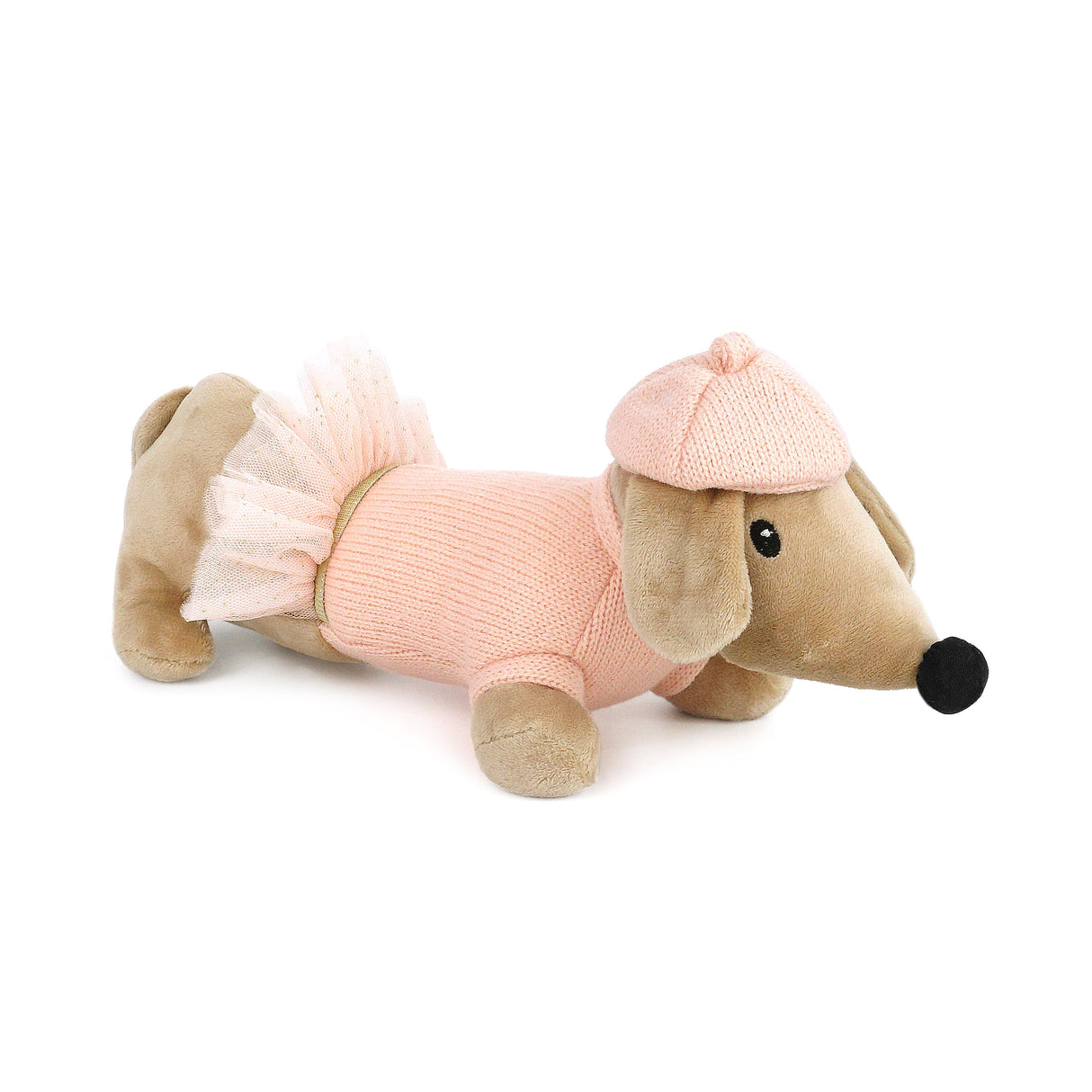 Pierre French Dog Plush Toy - HoneyBug 