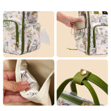 Open-Wide Diaper Backpack