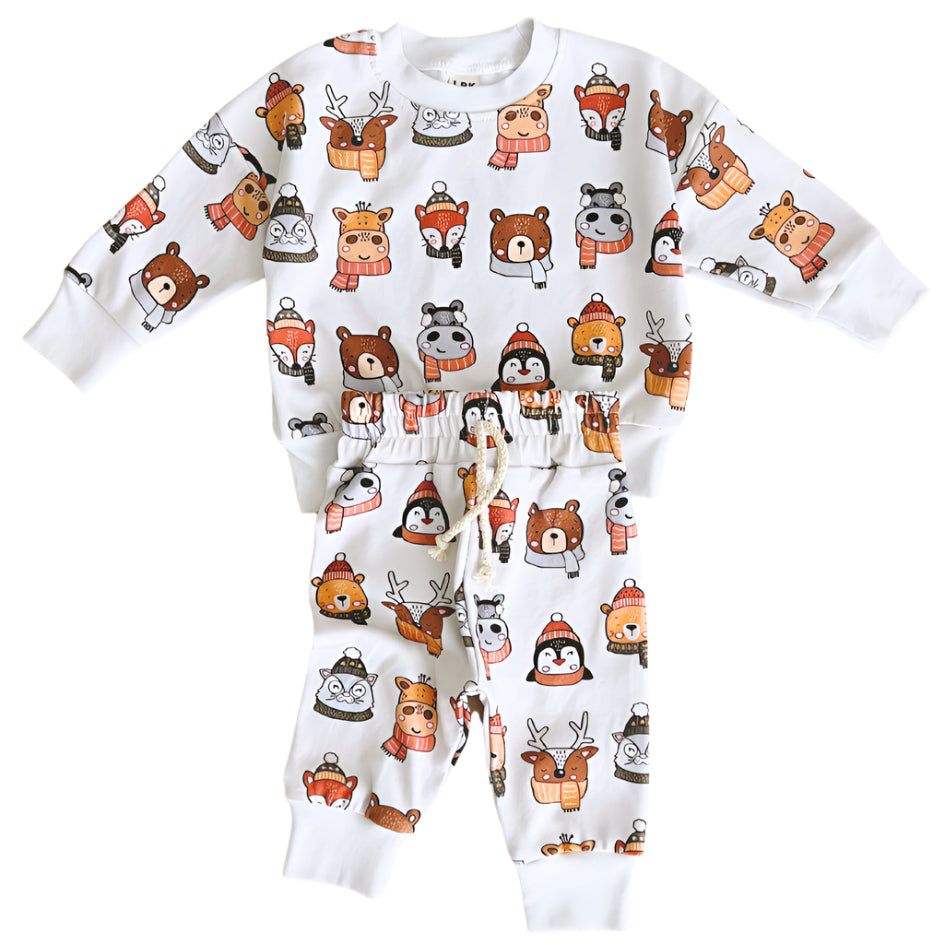 Jogger Set |  Cozy Pals - HoneyBug 