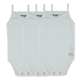 Ribbed White, Boy (Three Pack) - HoneyBug 