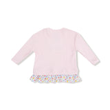 Ruffle Top with Bamboo Legging - Fall Fruit Floral - HoneyBug 