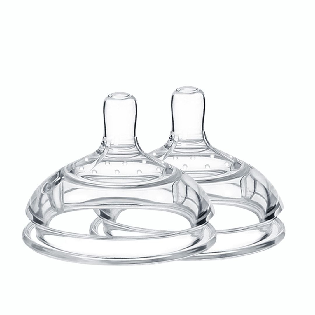 Haakaa Gen 3 Silicone Bottle Anti-Colic Nipple 2 pk - HoneyBug 