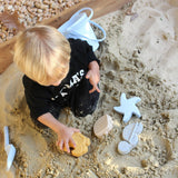 Silicone Sand bucket with toys and shovel