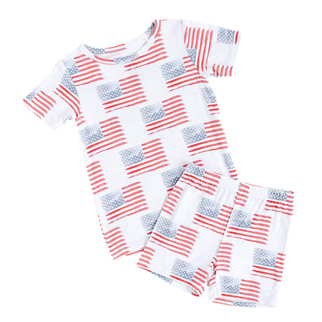 American Flag Short Set - HoneyBug 
