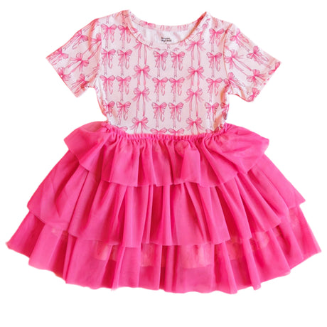 BOW CUTE DREAM TUTU DRESS - HoneyBug 