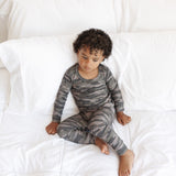 LONG SLEEVE 2 PIECE SETS- Chris Camo Ribbed - HoneyBug 