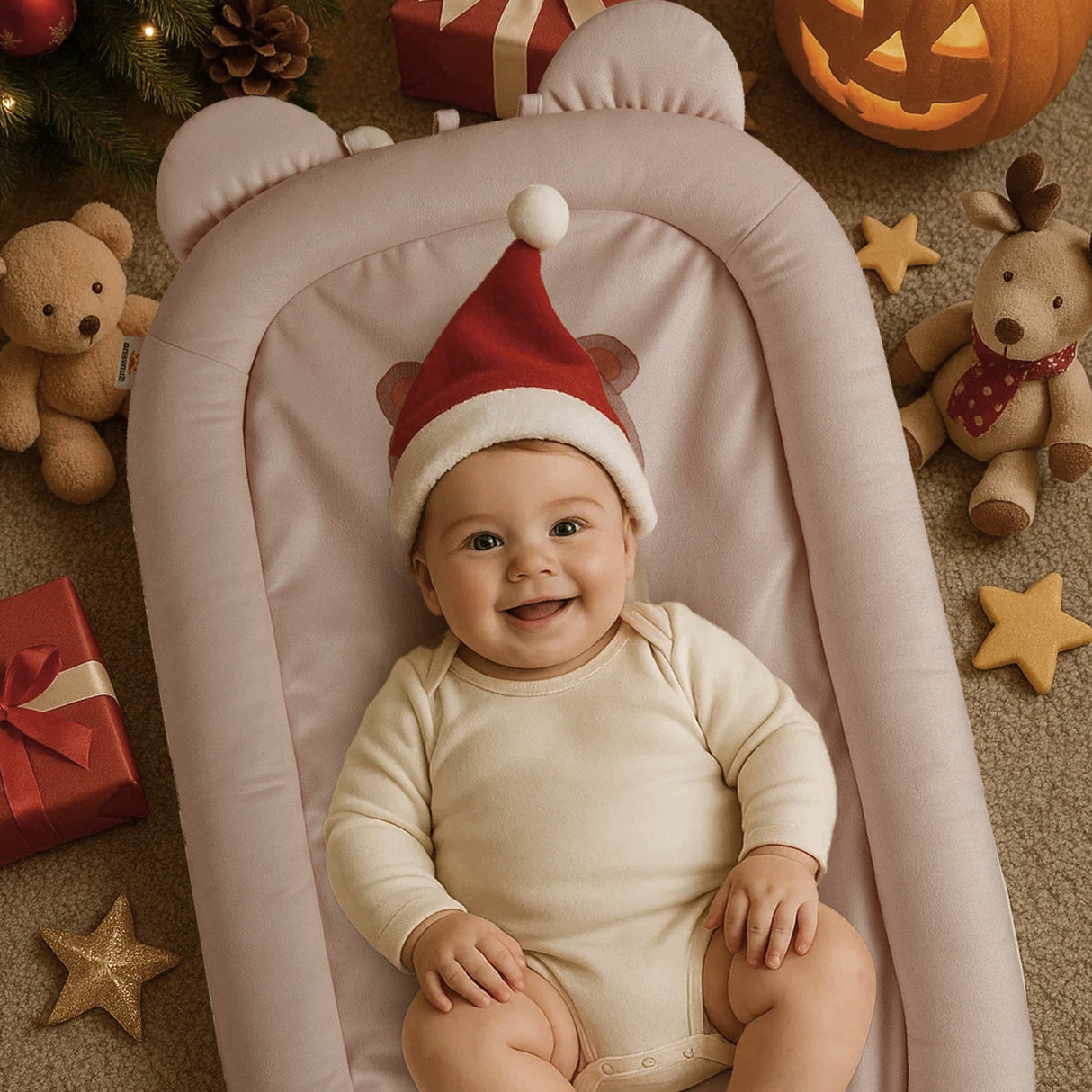 Baby Lounger for Newborns (0–12 Months)