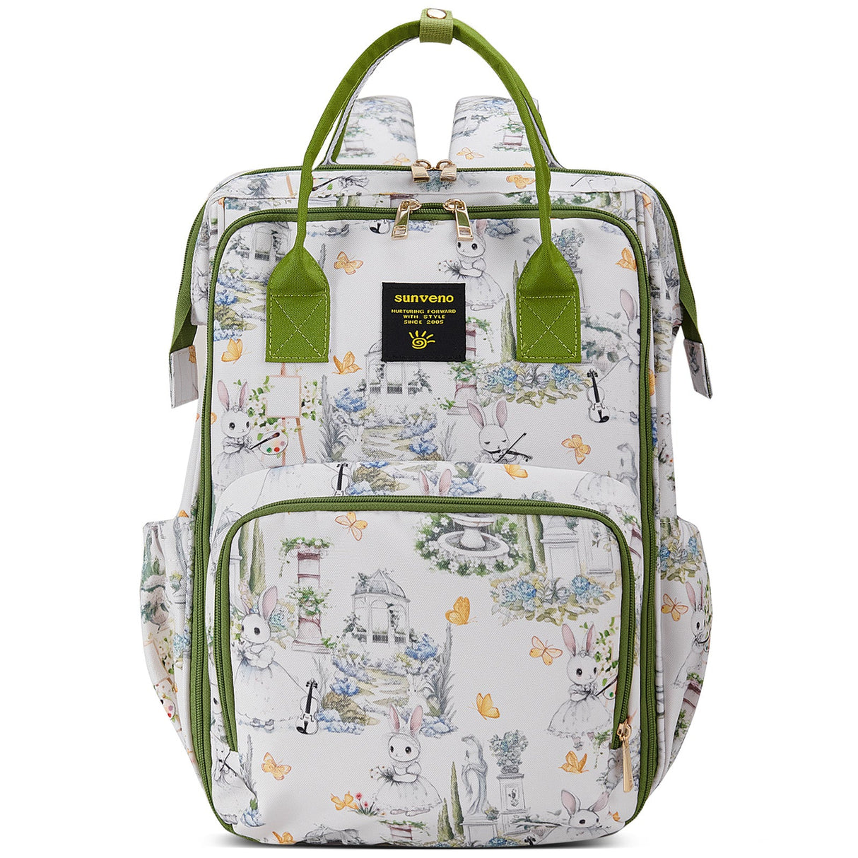 Open-Wide Diaper Backpack