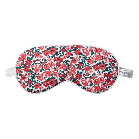 Adult's Twill Sleep Mask in Fleurs des Bois - HoneyBug 