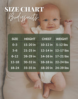 Goose Monthly Milestone Organic Baby Bodysuit