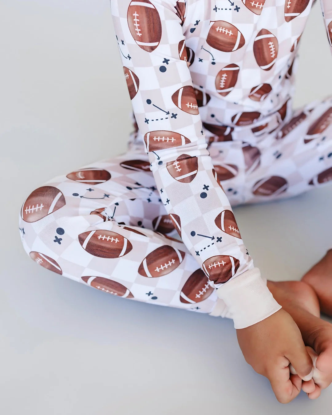 Bamboo Two Piece Set | Game Day - HoneyBug 