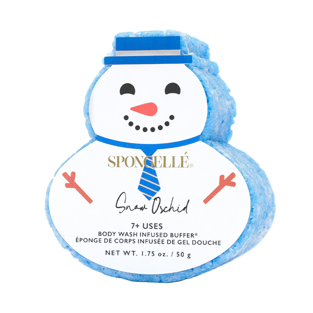Snow Orchid | Holiday Snowman - HoneyBug 