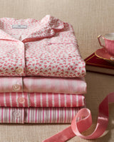 Women's Twill Pajama Set in Sweethearts