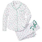 Women's Flannel Pajama Set in Après Ski - HoneyBug 