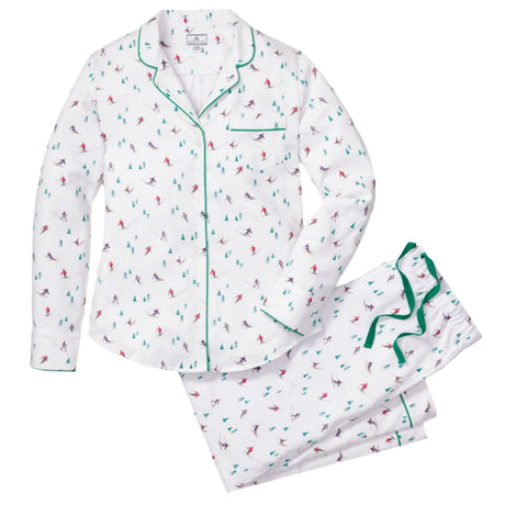 Women's Flannel Pajama Set in Après Ski - HoneyBug 