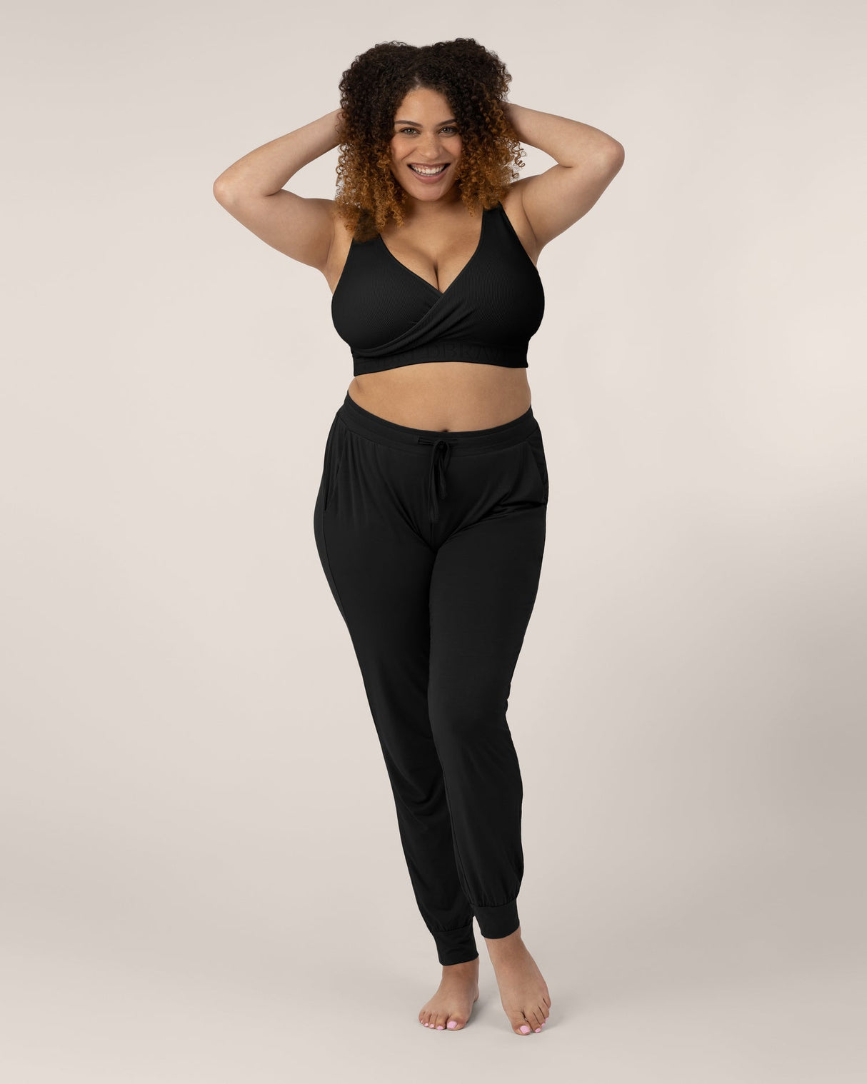 Everyday Lounge Jogger | Black - HoneyBug 
