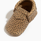 Almond Speckles Moccasin Baby Shoe - HoneyBug 
