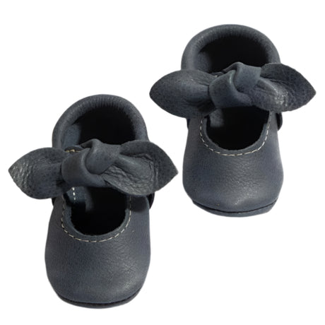Alta Knotted Bow Baby Shoe - HoneyBug 
