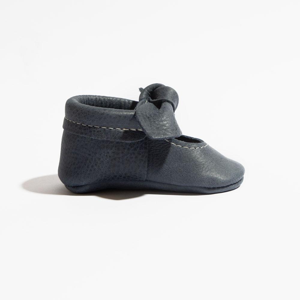 Alta Knotted Bow Baby Shoe - HoneyBug 