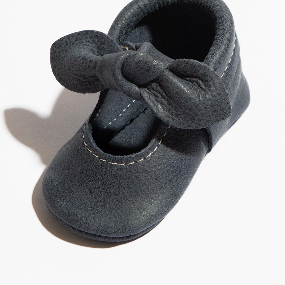 Alta Knotted Bow Baby Shoe - HoneyBug 