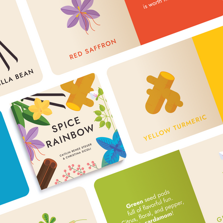 Spice Rainbow Board Book - HoneyBug 