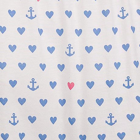 Yoke Romper - Anchored in Love - HoneyBug 