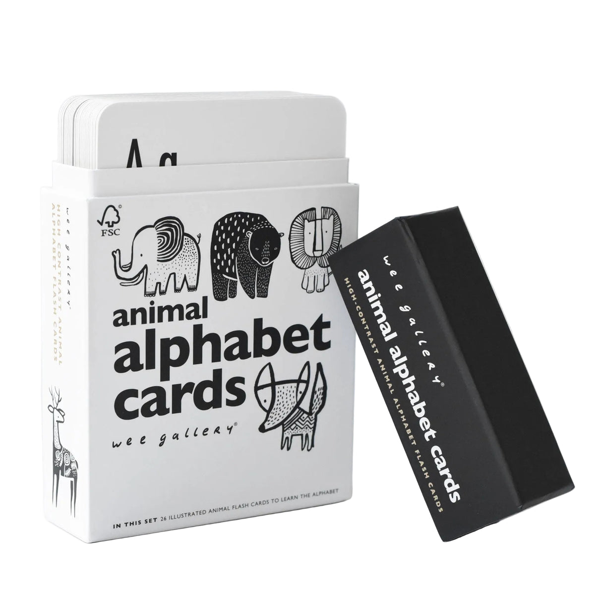 Animal Alphabet Cards - HoneyBug 