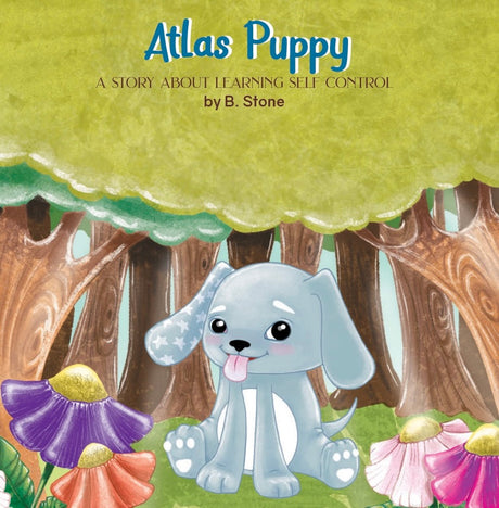Atlas Puppy Board Book - HoneyBug 