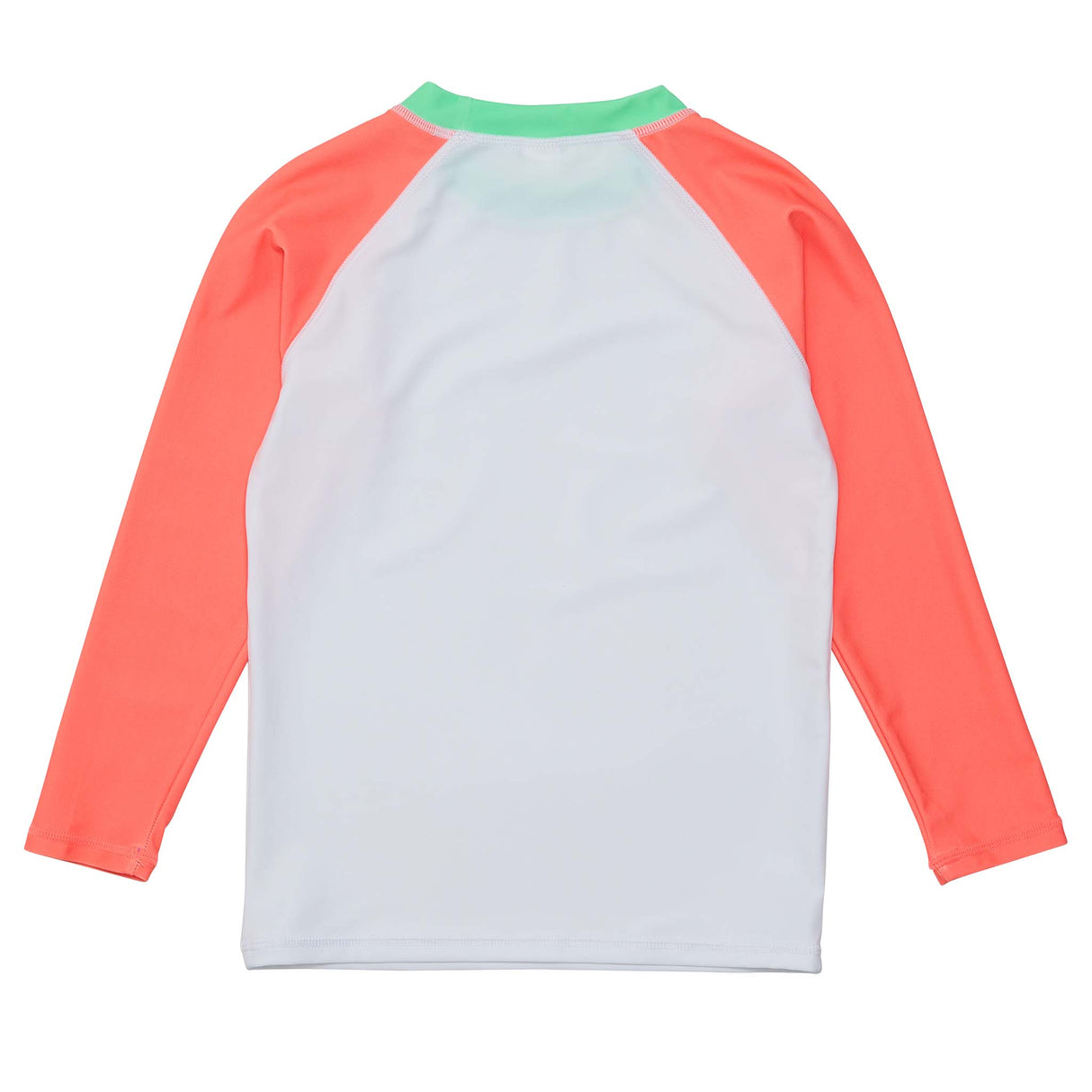 White Coral Sleeve Sustainable Rash Top - HoneyBug 