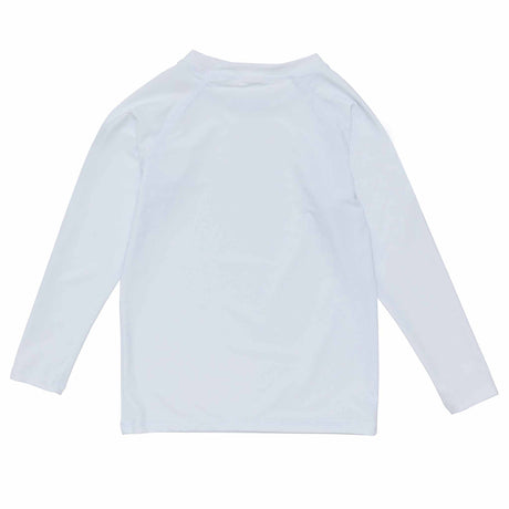 White LS Rash Top - HoneyBug 