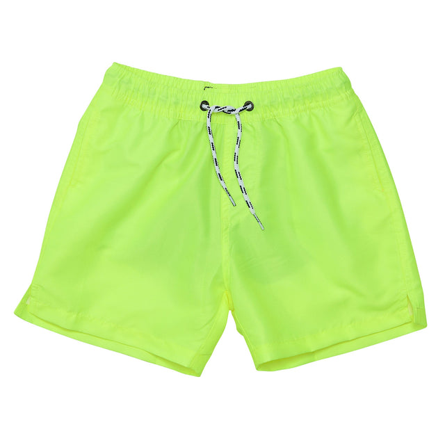 Citron Comfort Lined Swim Short - HoneyBug 
