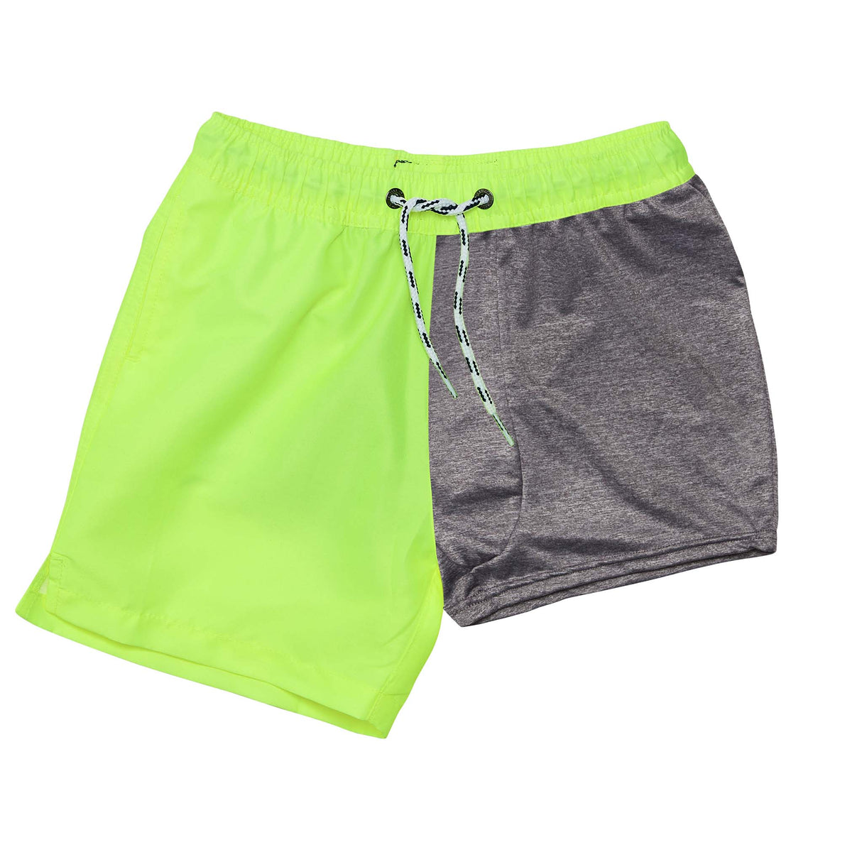 Citron Comfort Lined Swim Short - HoneyBug 