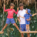 Sailboat Rock Swim Short - HoneyBug 