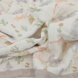 Cotton Muslin Baby Quilt - Desert Night - HoneyBug 