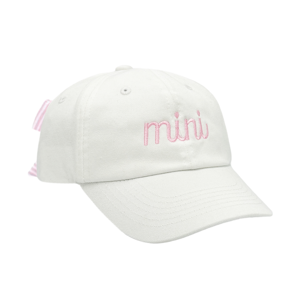 Mama & Mini Bow Baseball Hat Set (Baby & Adult, Youth & Adult)