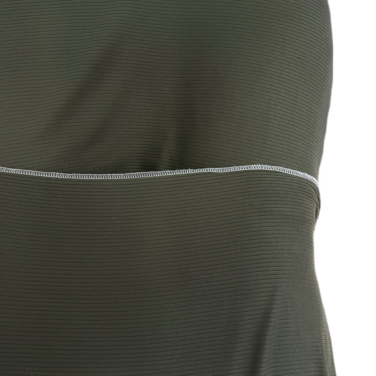 Moss Ribbed Baby Lounger Cover