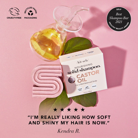 Castor Oil Nourishing Shampoo Bar - HoneyBug 