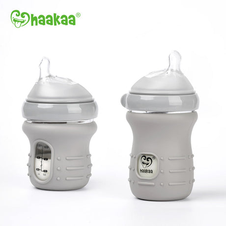 Haakaa Generation 3 Silicone Glass Bottle Cover 1 PK - HoneyBug 