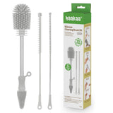 Haakaa Silicone Cleaning Brush Kit - HoneyBug 