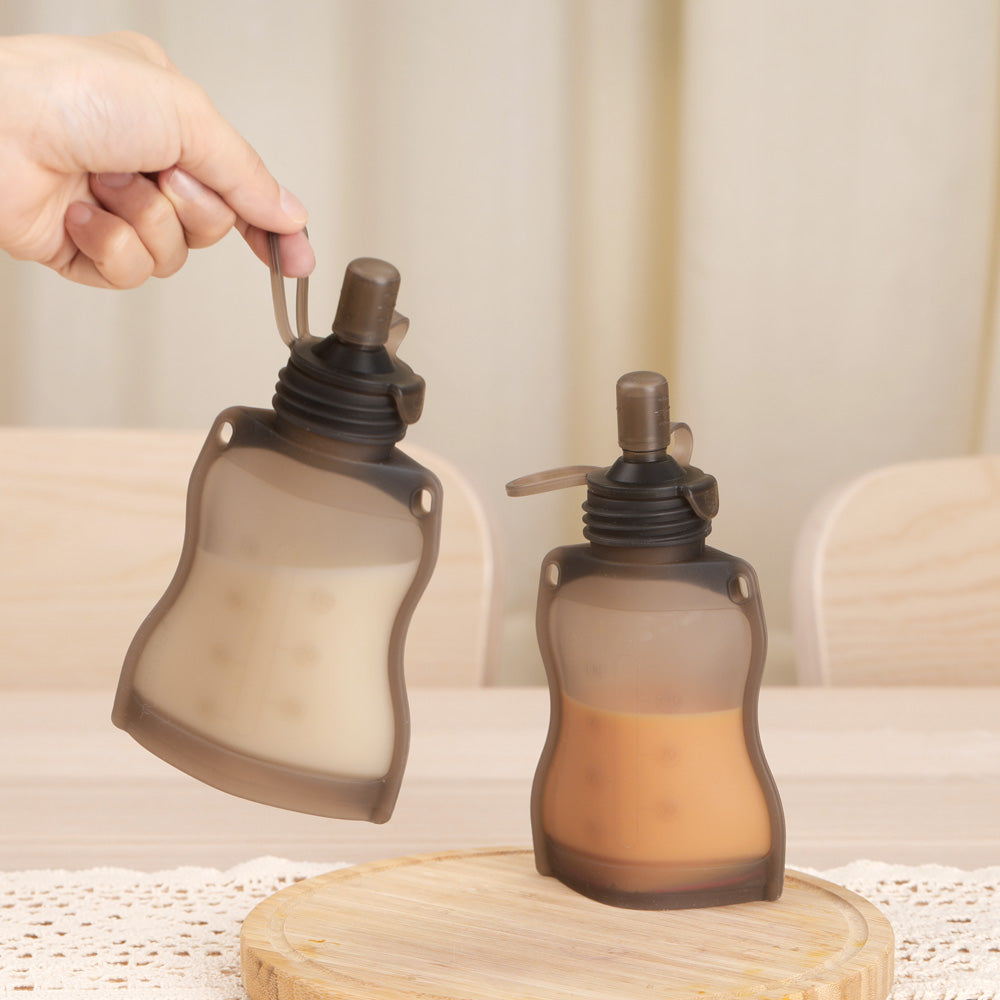 Haakaa Silicone Yummy Pouch Sippy Spout, 1 PK - HoneyBug 