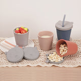 Haakaa Jolly Hippo Silicone Sippy Cup 1 pk - HoneyBug 