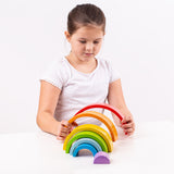 Wooden Stacking Rainbow - Small - HoneyBug 