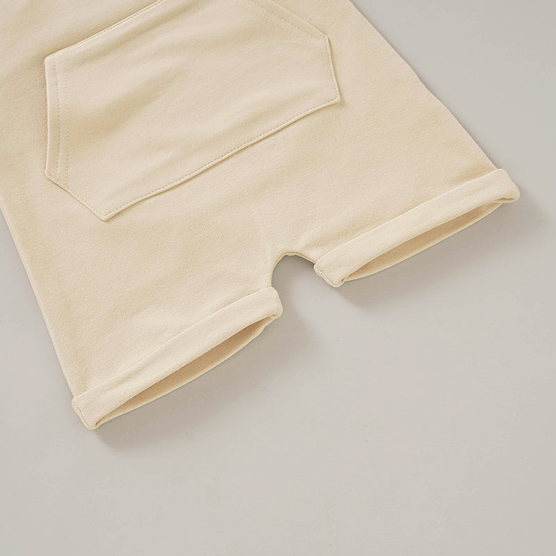 French Terry Baby Overall - HoneyBug 