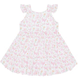 Butterflies Print Ruffle Dress - HoneyBug 